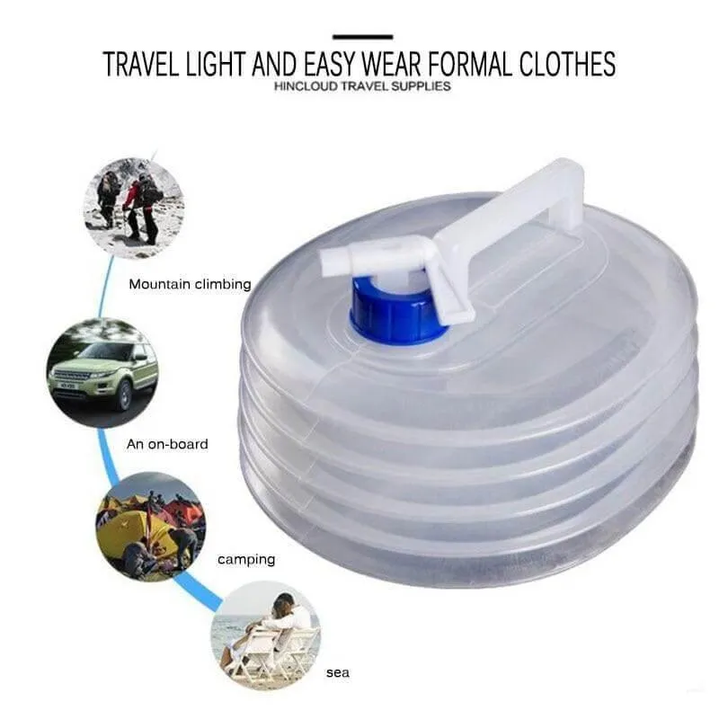 Foldable Water Container - Portable Outdoor Storage Tank