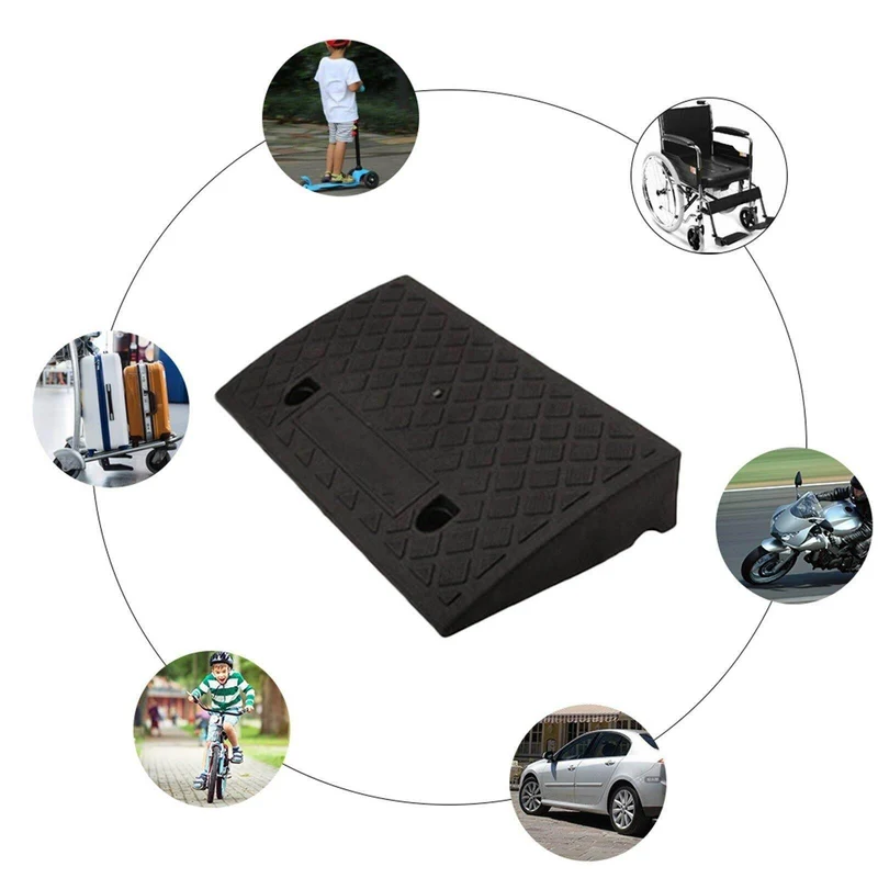Triangle Vehicle Access Ramp - Durable Car Speed Reducer