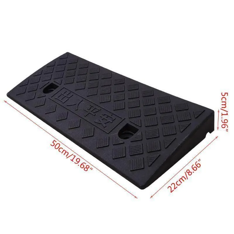 Triangle Vehicle Access Ramp - Durable Car Speed Reducer