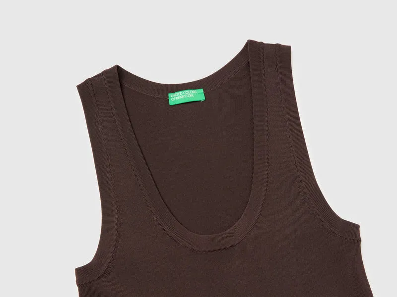 Gestricktes Tanktop