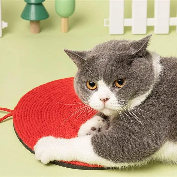 Mushroom Cat Scratcher - Stylish Feline Scratching Post