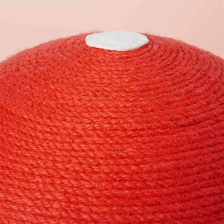 Mushroom-Shaped Cat Scratcher - Handmade Pet Furniture for Playful Cats