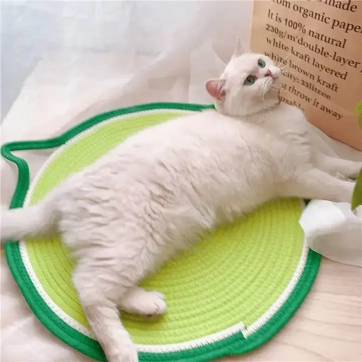 Cat Scratching Pad with Cat Ears - Healthy Claws for Happy Cats