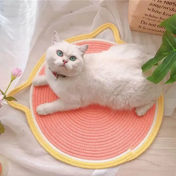 Cat Scratching Pad with Cat Ears - Healthy Claws for Happy Cats