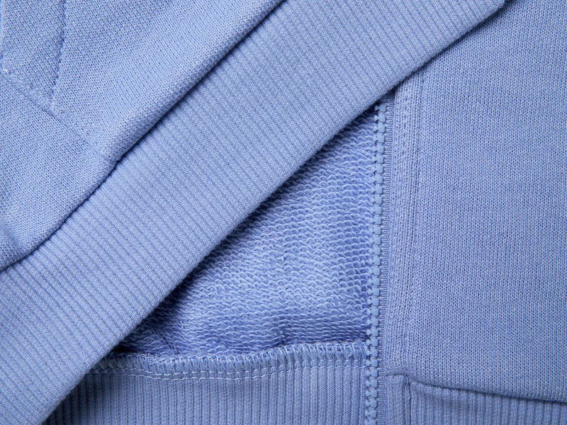 Sweatshirt mit Reißverschluss und Aufdruck