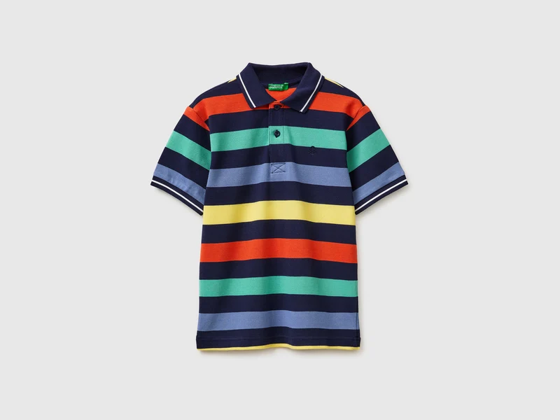 Gestreiftes Poloshirt