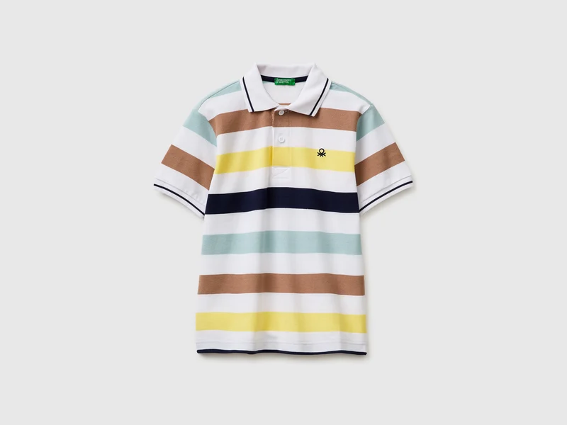 Gestreiftes Poloshirt