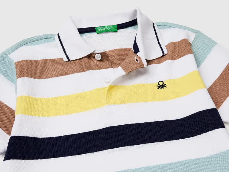 Gestreiftes Poloshirt