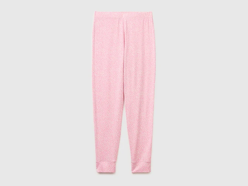 Hose mit Blumenmuster