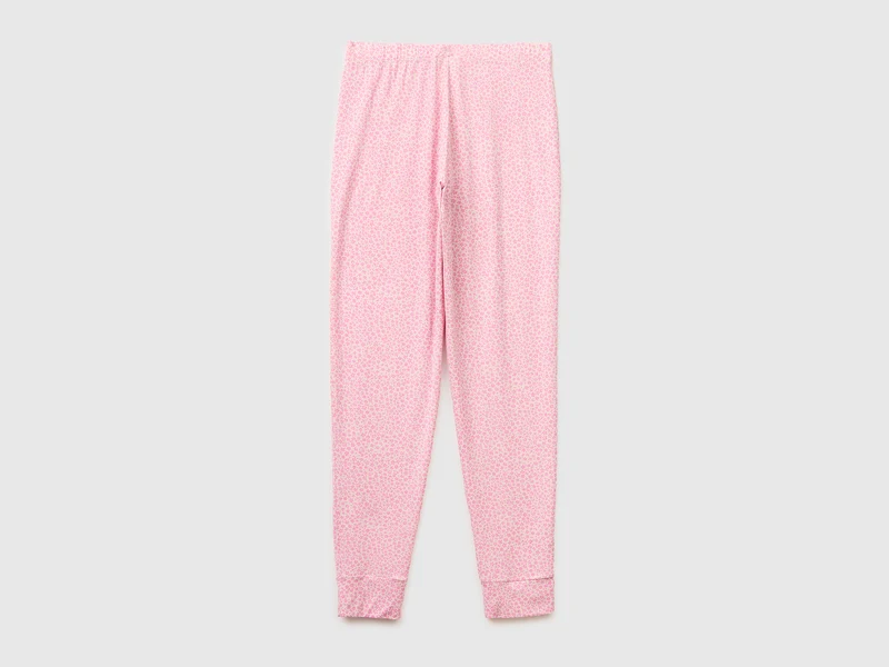Hose mit Blumenmuster