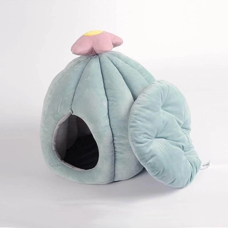 Cactus Cat Bed - Cozy Pet Bed for Cats