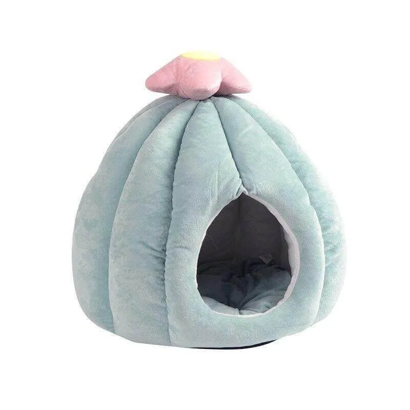 Cactus Cat Bed - Cozy Pet Bed for Cats