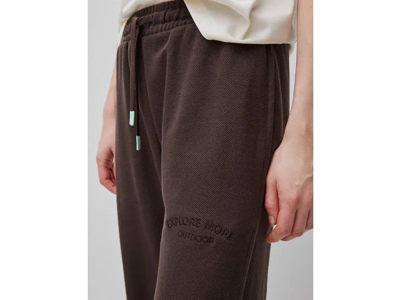 Sporthose mit Stickerei