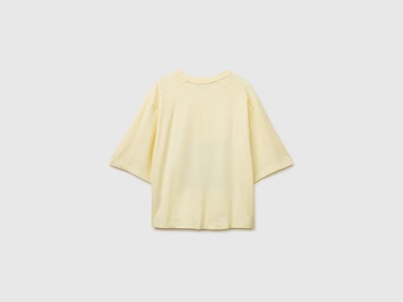 Übergroßes T-Shirt mit Aufdruck