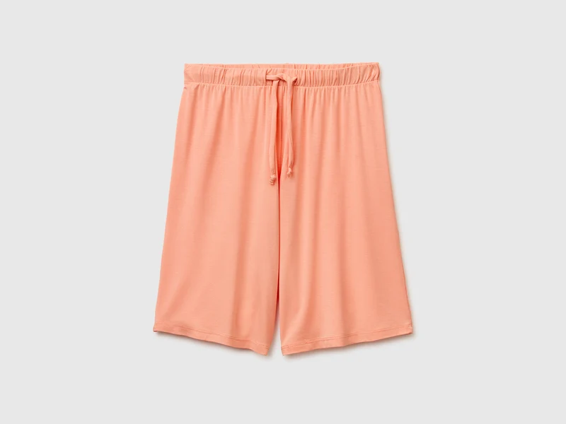Bermudashorts aus Stretch-Modal