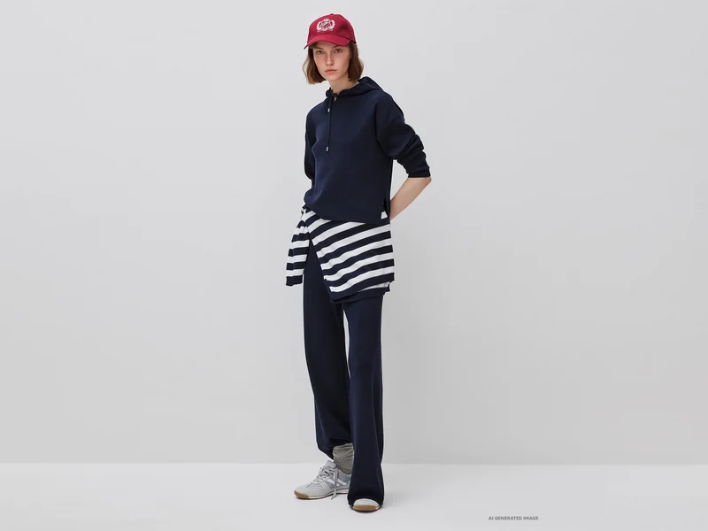 Übergroßer Kapuzenpullover