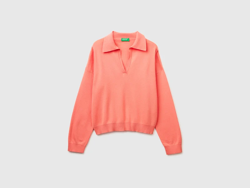 Hochwertiger Baumwoll-Rollkragenpullover