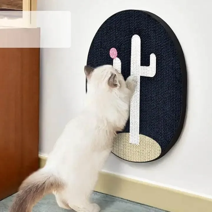 Cactus Shaped Cat Scratching Pad Fun and Engaging Pet Toy for Cats