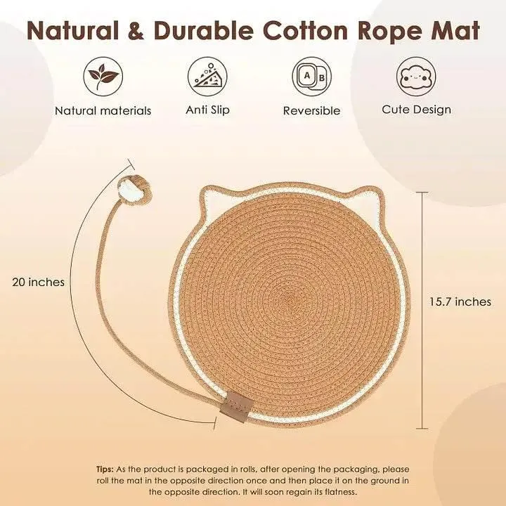 Cozy Cat Mat - Plush and Comfortable Bed for Your Feline Friend