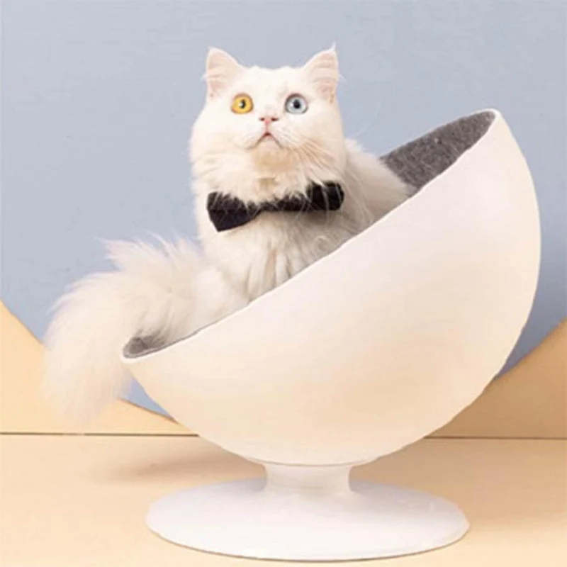 Rotating Cat Hammock - Interactive Pet Lounge Bed
