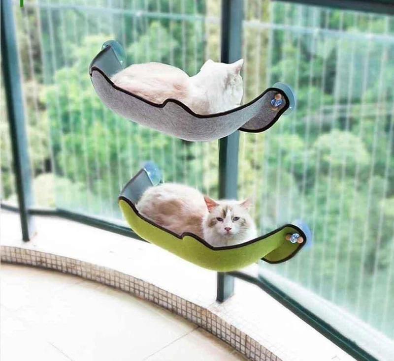 Cat Window Hammock - Cozy Pet Bed for Cats