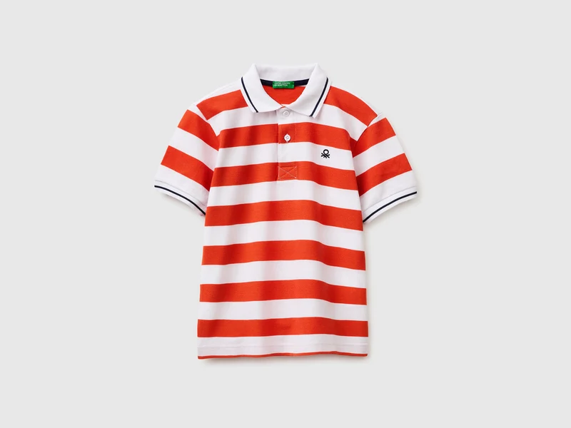 Gestreiftes Poloshirt