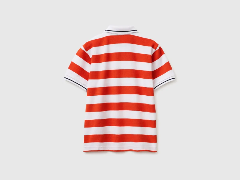 Gestreiftes Poloshirt