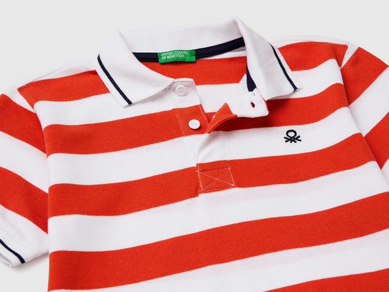 Gestreiftes Poloshirt