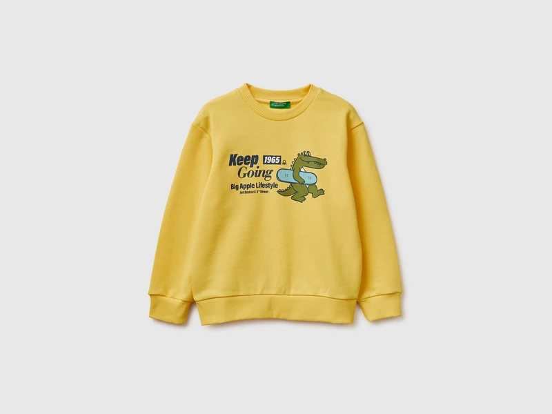 Oversize-Sweatshirt mit Aufdruck