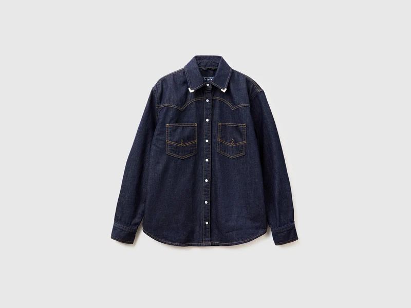 Western-Jeanshemd