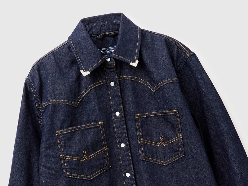 Western-Jeanshemd