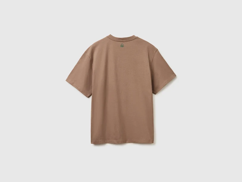 Bedrucktes T-Shirt mit lockerer Passform