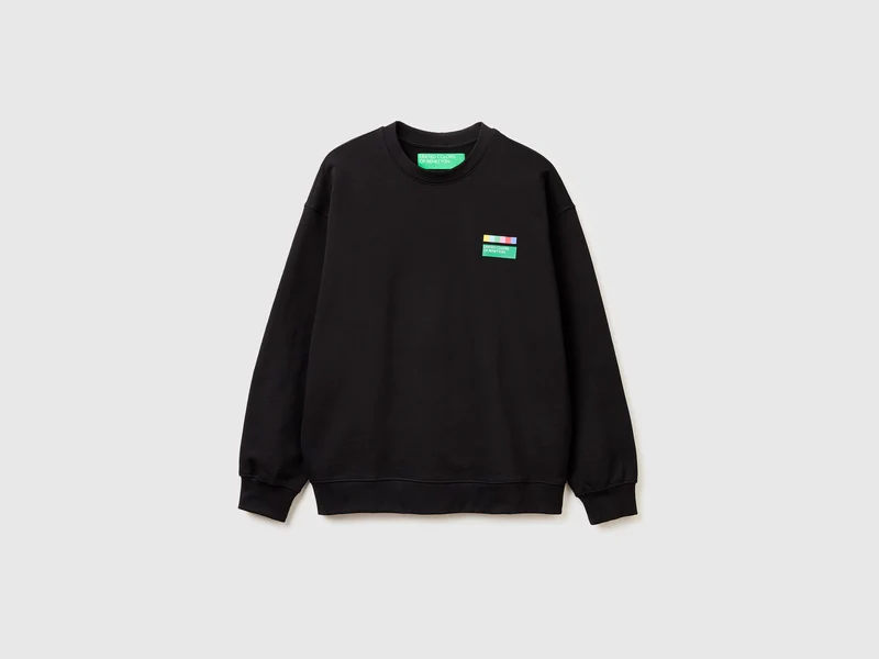 Bedrucktes Sweatshirt in bequemer Passform