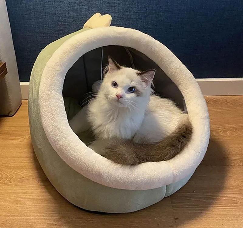 Cozy Washable Pet House - Soft Indoor Bed for Dogs Cats