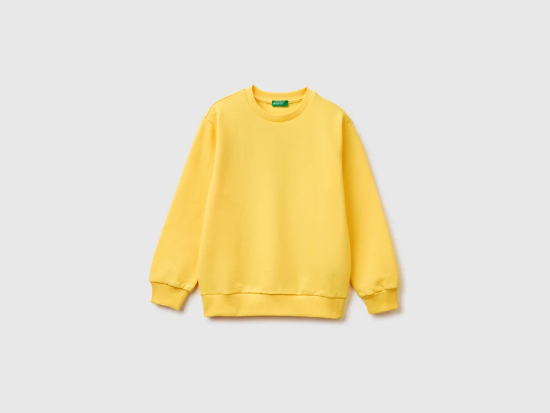 Geschlossenes Sweatshirt mit Aufdruck