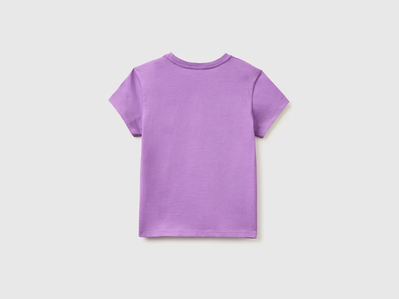 Glitzerdruck-T-Shirt