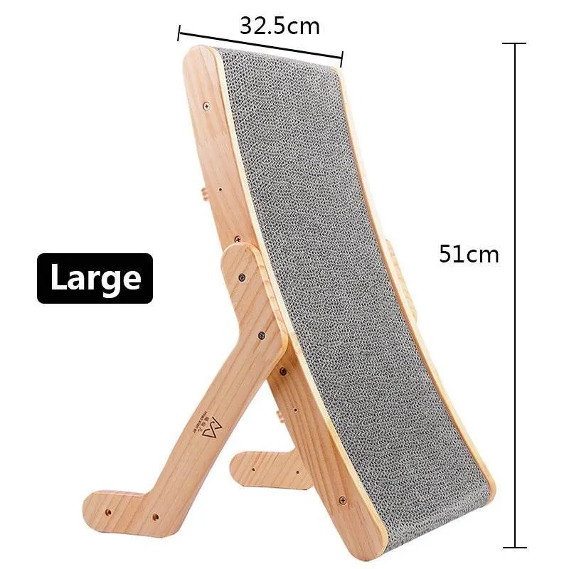 Interactive Cat Scratcher Bed - Playful Lounge for Cats