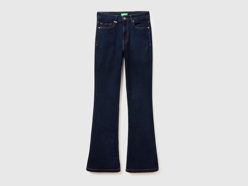 Stretch-Schlagjeans