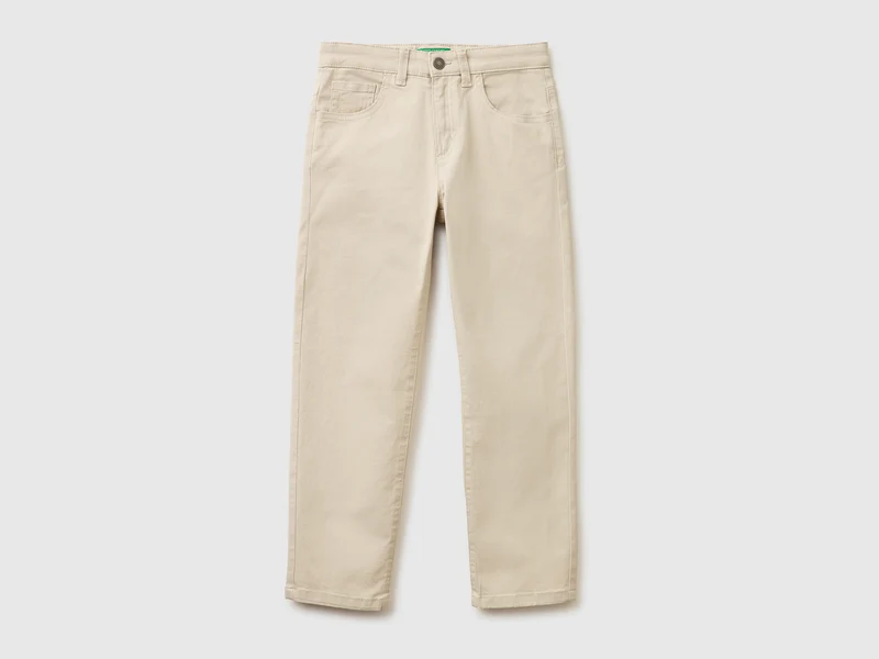 Stretch-Baumwollhose