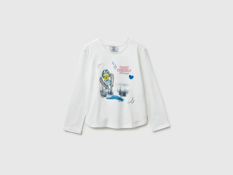 T-Shirt creme Looney Tunes x Olympic Collection