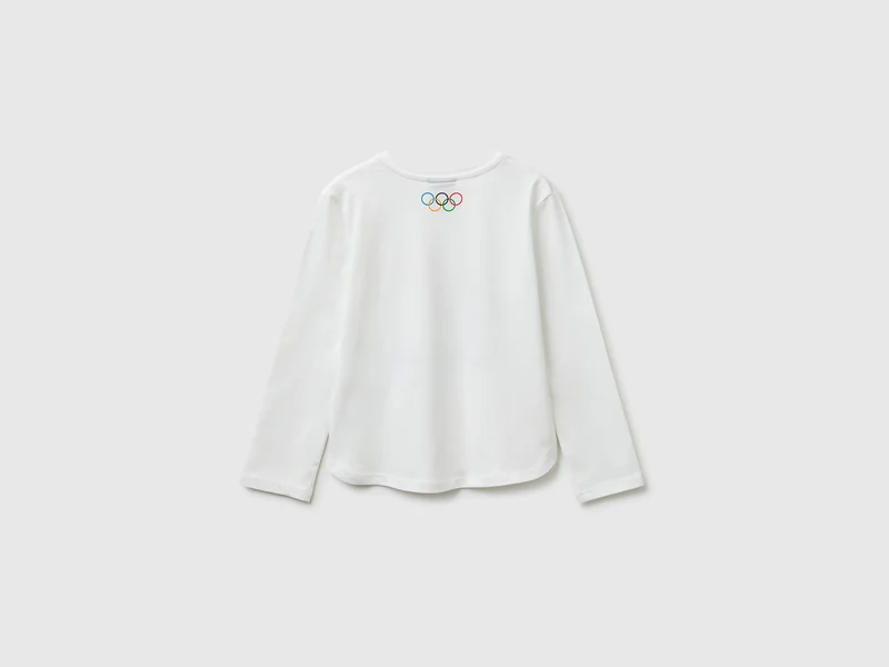 T-Shirt creme Looney Tunes x Olympic Collection