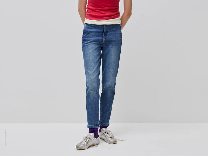 Slim-Fit-Jeans und Chinos