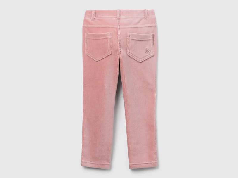 Hose aus geripptem Chenille