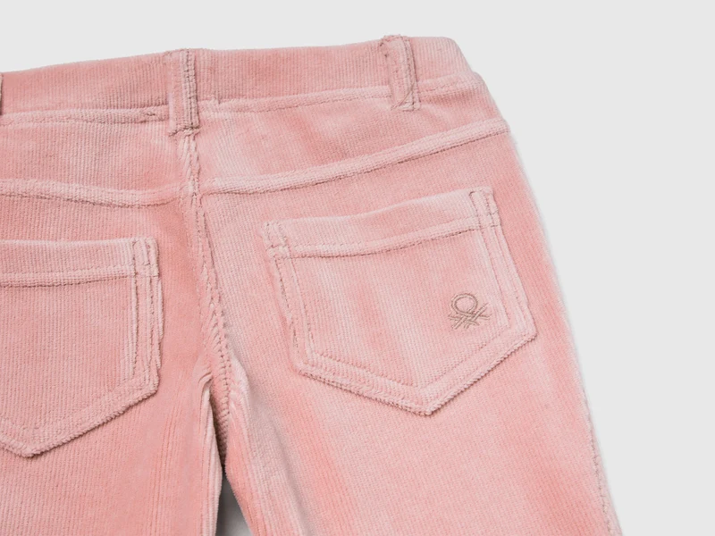 Hose aus geripptem Chenille