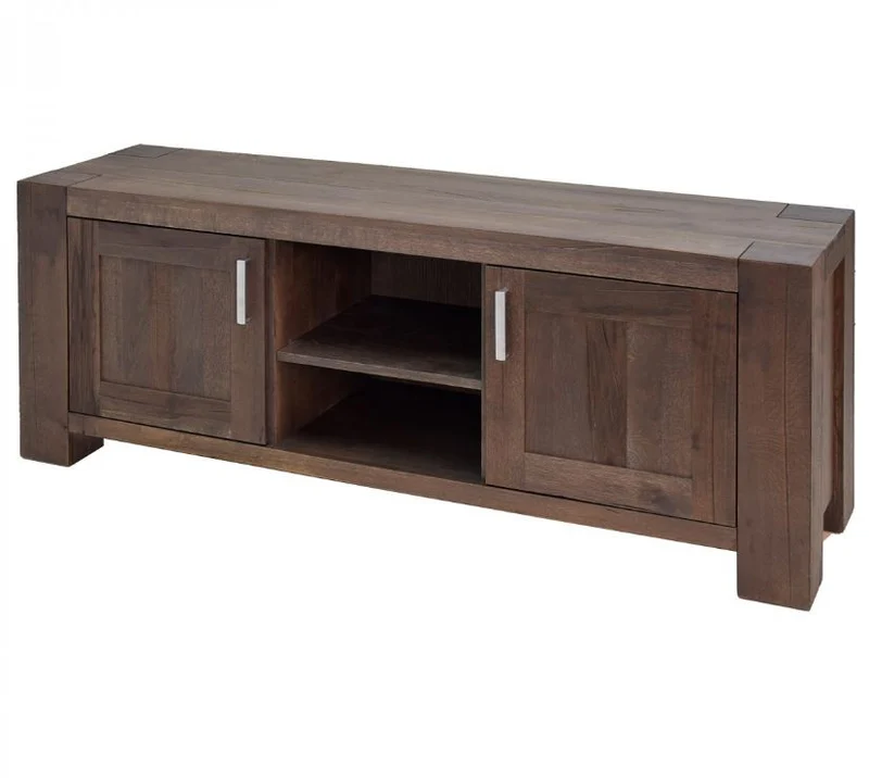 TV Schrank Eiche massiv Räucheröl-Optik Braxton
