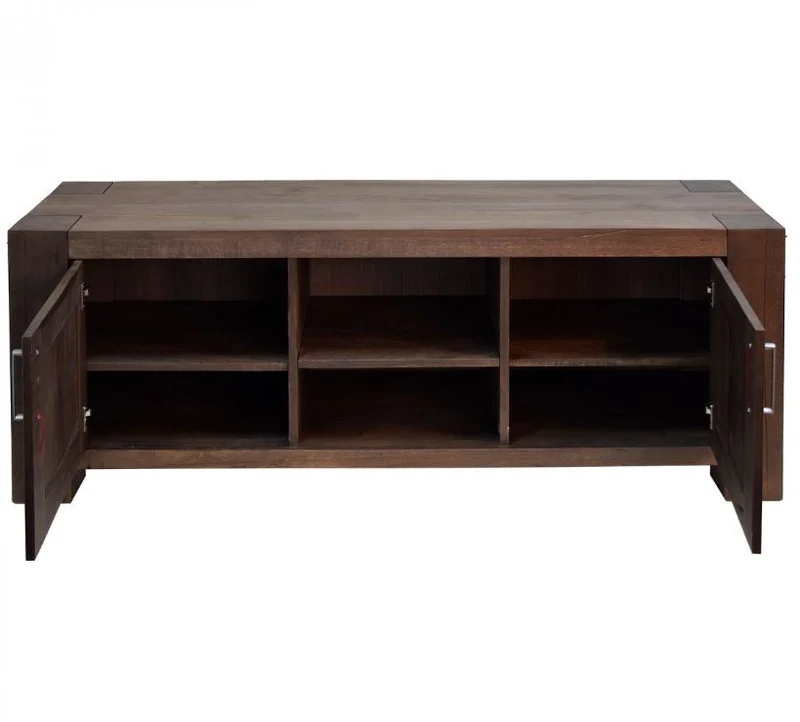 TV Schrank Eiche massiv Räucheröl-Optik Braxton
