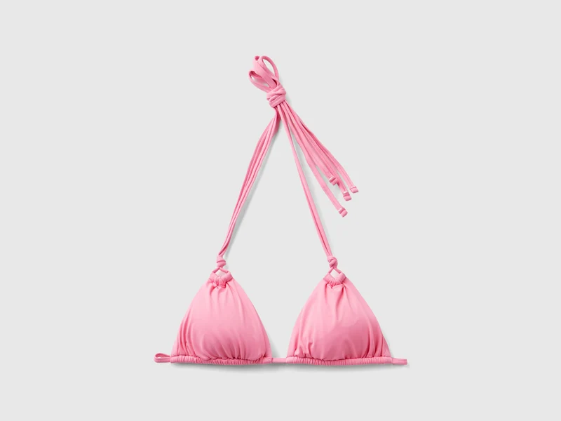 Gepolstertes Triangel-Bikinioberteil, aus ECONYL®