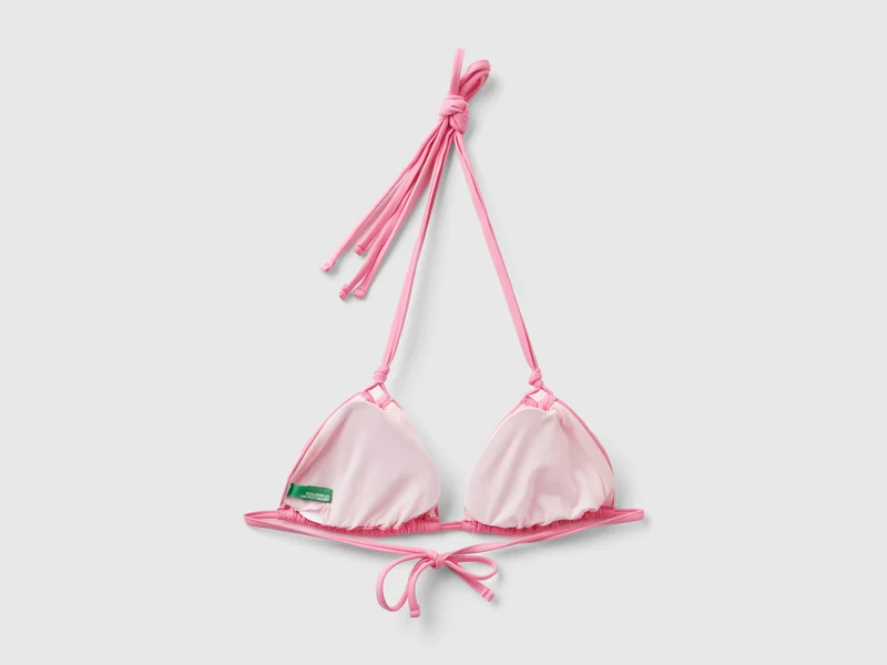 Gepolstertes Triangel-Bikinioberteil, aus ECONYL®