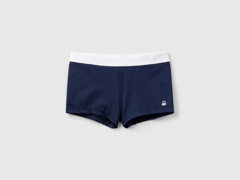 ECONYL®-Boxer-Badeshorts mit Kordelzug