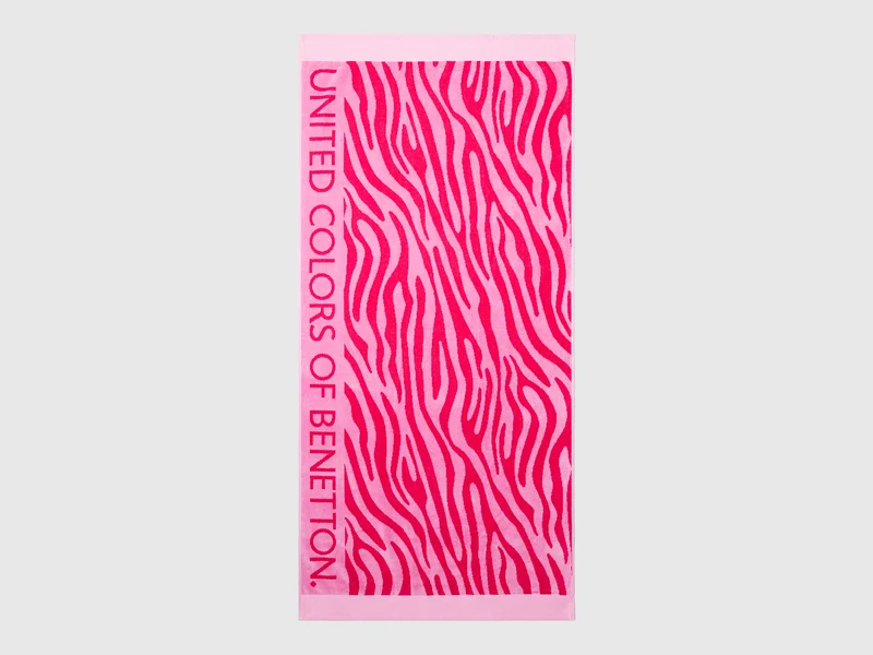 Strandtuch mit Animal-Print